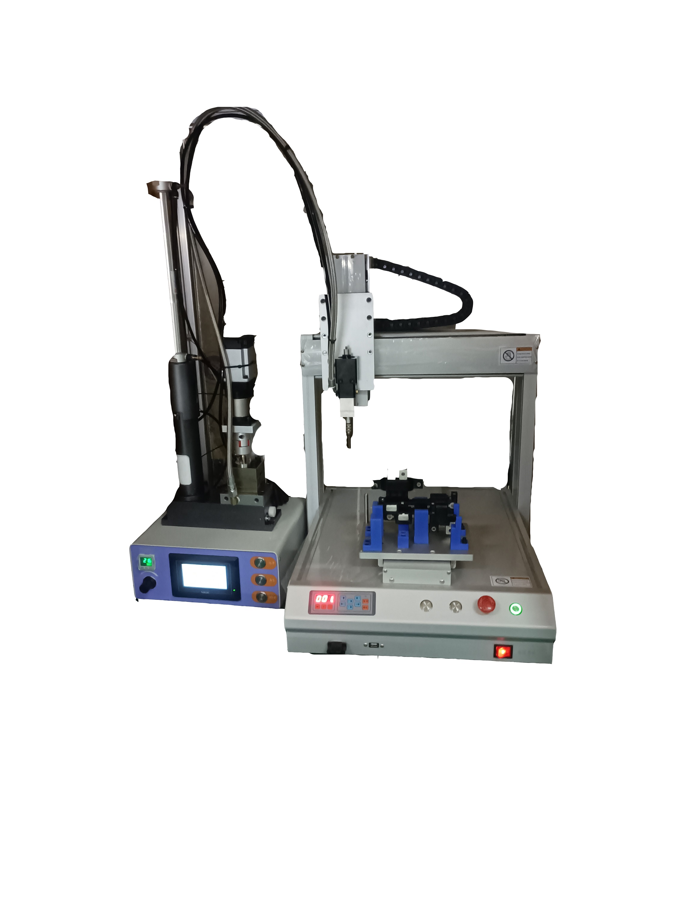 卡通泵+3轴点胶机